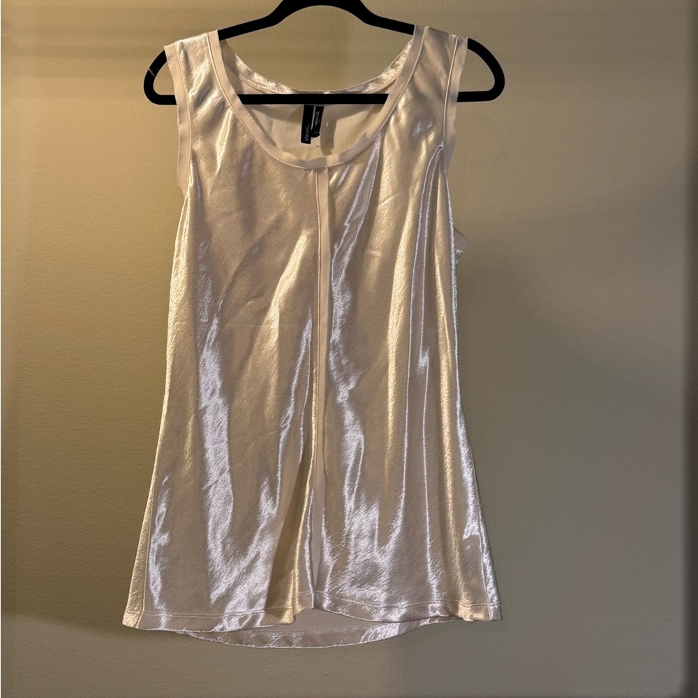 #7 Elegant Cream Sleeveless Top